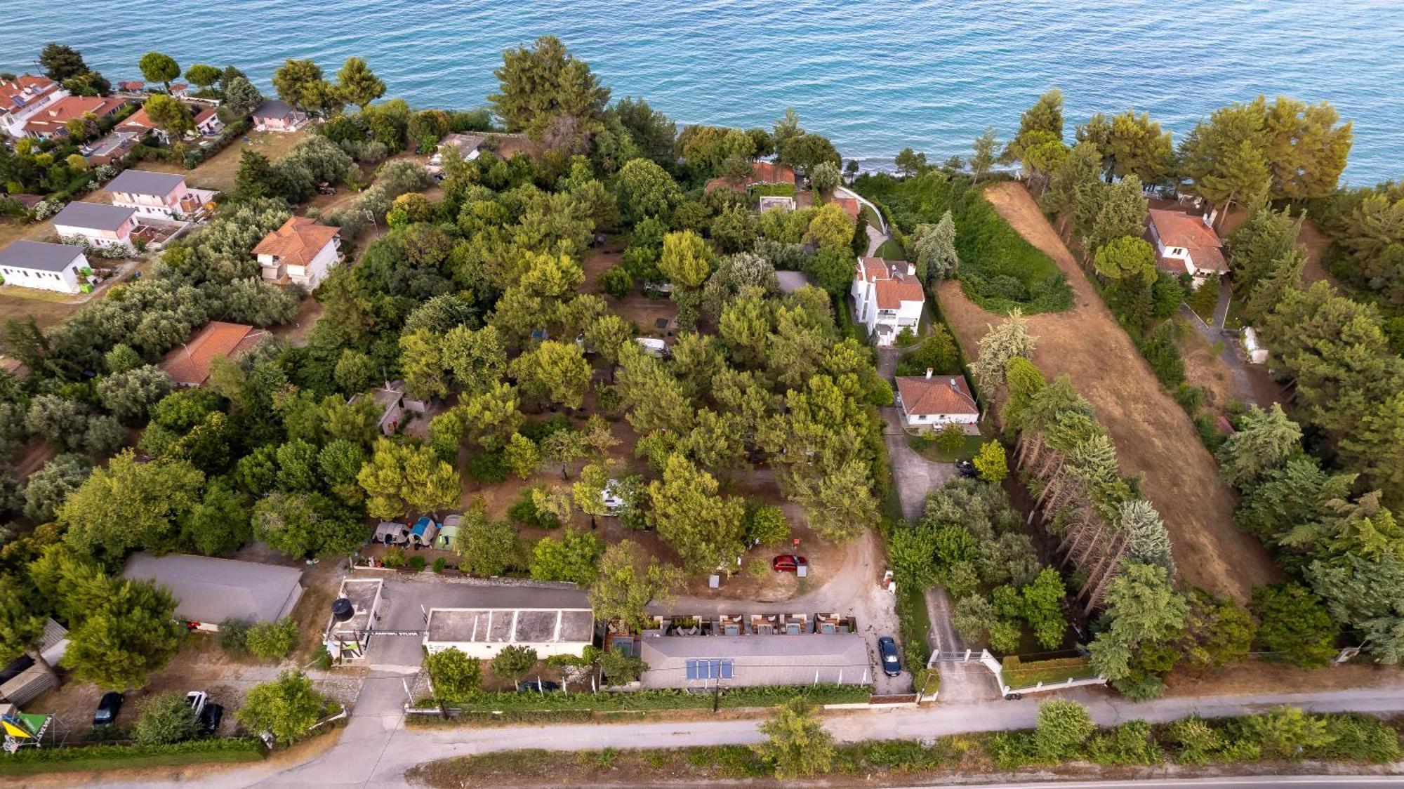 Sylvia Camping & Luxury Suites, Panel Hospitality Homes & Villas Litochoro Exterior foto
